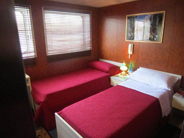 Double cabin rivership Venice River Po Mantua